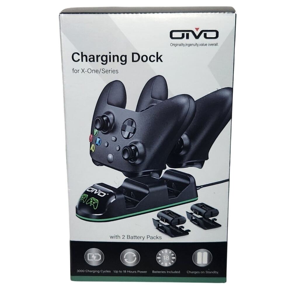 OIVO Charging Dock For X-One / Series With 2 Battery Packs Brand New